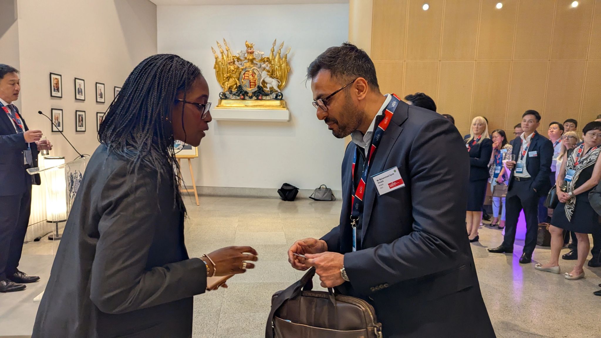 Event at the British Consulate in Hong Kong